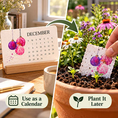 ✨Holiday Early-Bird Clearance  2027 🌱Eco-Friendly Plantable "Everlasting" Seed Calendar