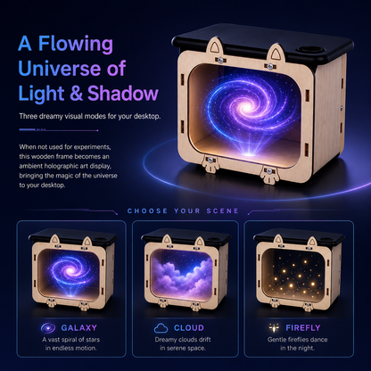 OFFICIAL BRAND|Healrize® 3D Holographic Cinema TV Projector|Immersive Floating 3D Visuals, Bring Theater-Style Spectacle Home🎁