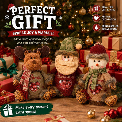 🎅Christmas gift bags with zipper closure Containing the perfect Christmas gift
