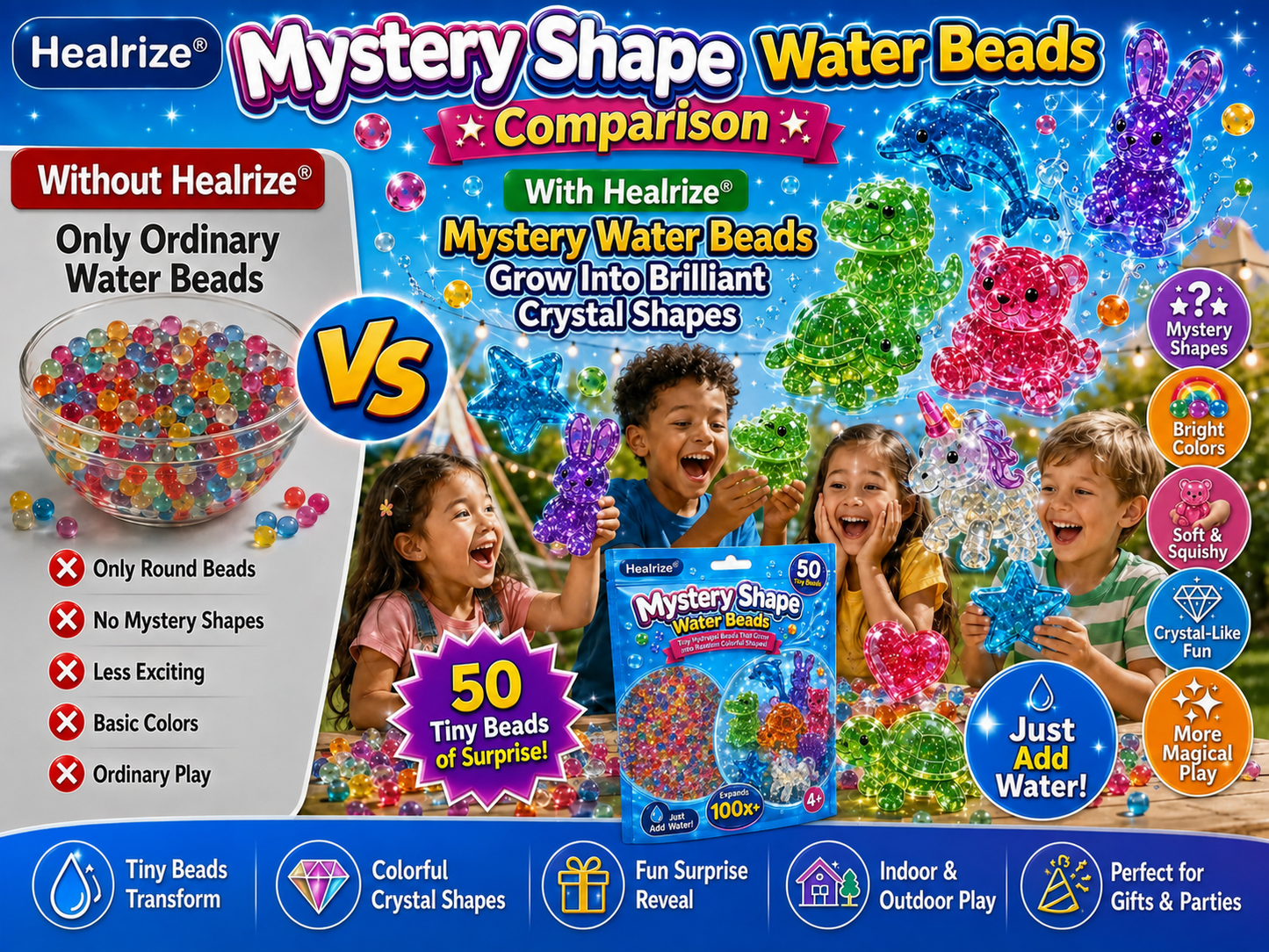 Healrize® Mystery Shape Water Beads🌞