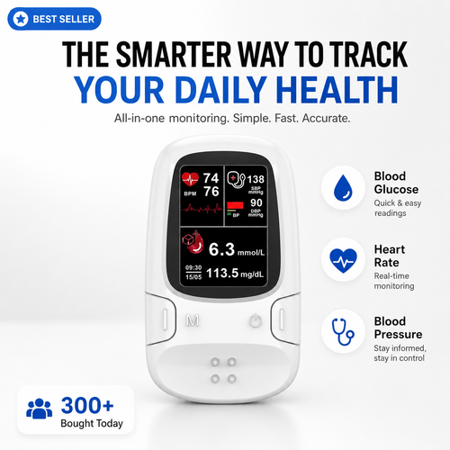 💙✨ 30% OFF — Multi-Function Health Monitoring Device 📱 Compact Design, Clear Digital Display & Everyday Convenience 🏡🎁