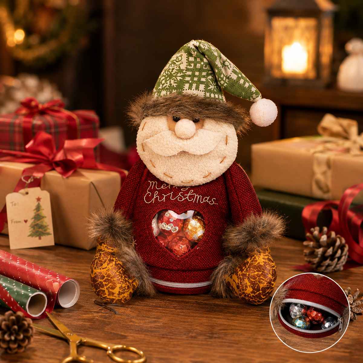 🎄 Special Offer: 30% off the second zippered Christmas bag