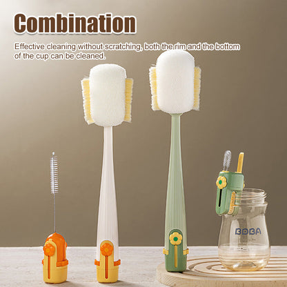 (🔥Last Day Promotion-48%OFF)TIMNAMY®🔥 5-in-1 Multifunctional Bottle Brush: The ultimate solution for a sparkling clean kitchen 🔥