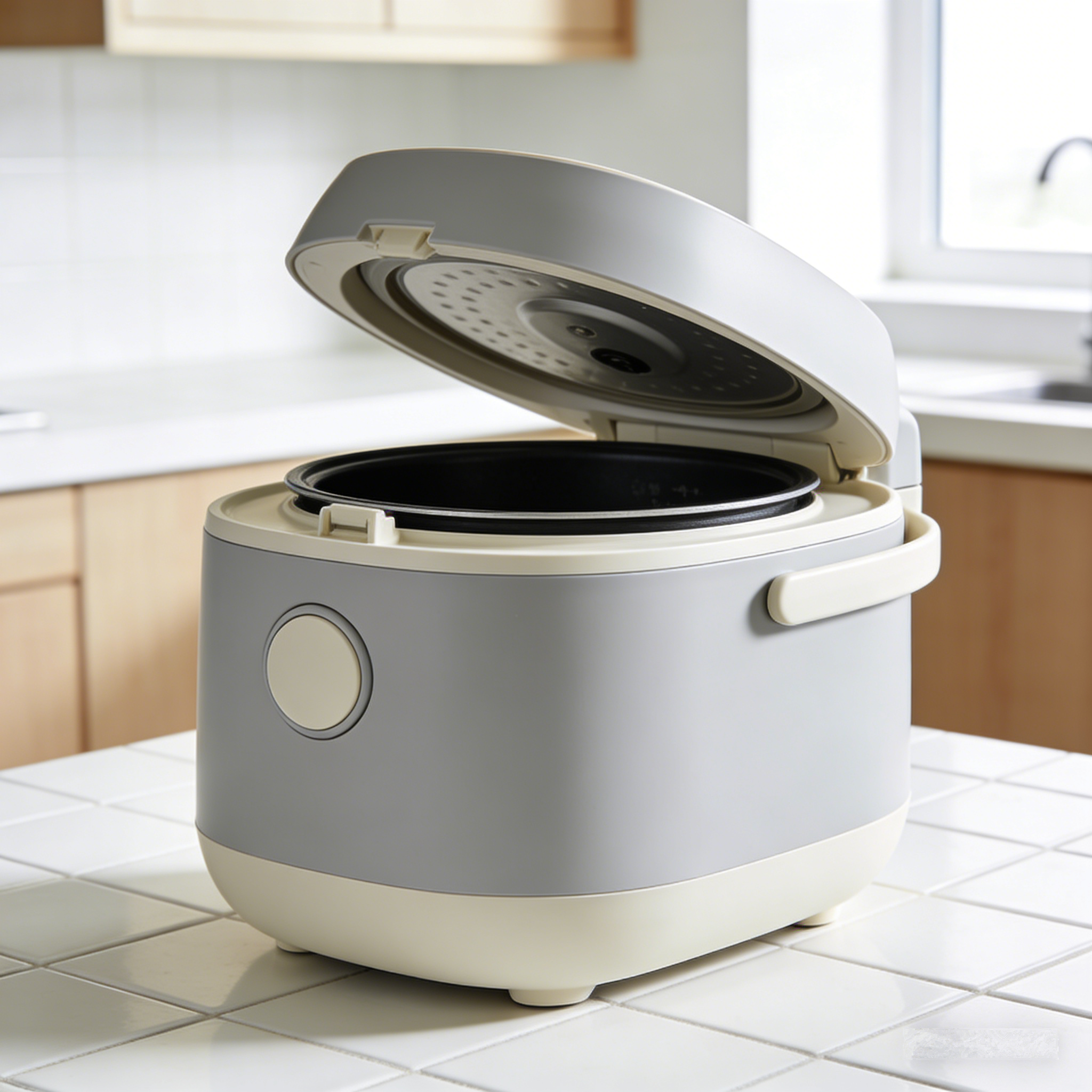 Stylish Countertop Rice Maker with Flawless Texture & Durable Build, essential for Perfectly Fluffy Rice Every Time