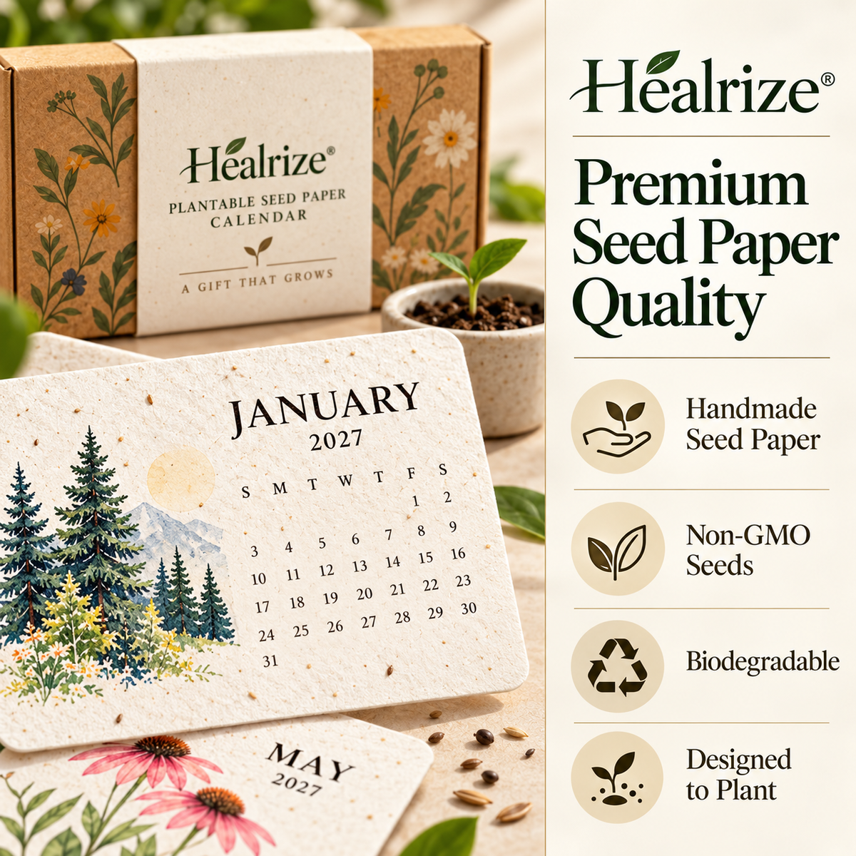 Enjoy 30% OFF for adding the second one 🌱📅