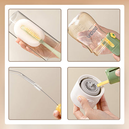 (🔥Last Day Promotion-48%OFF)TIMNAMY®🔥 5-in-1 Multifunctional Bottle Brush: The ultimate solution for a sparkling clean kitchen 🔥