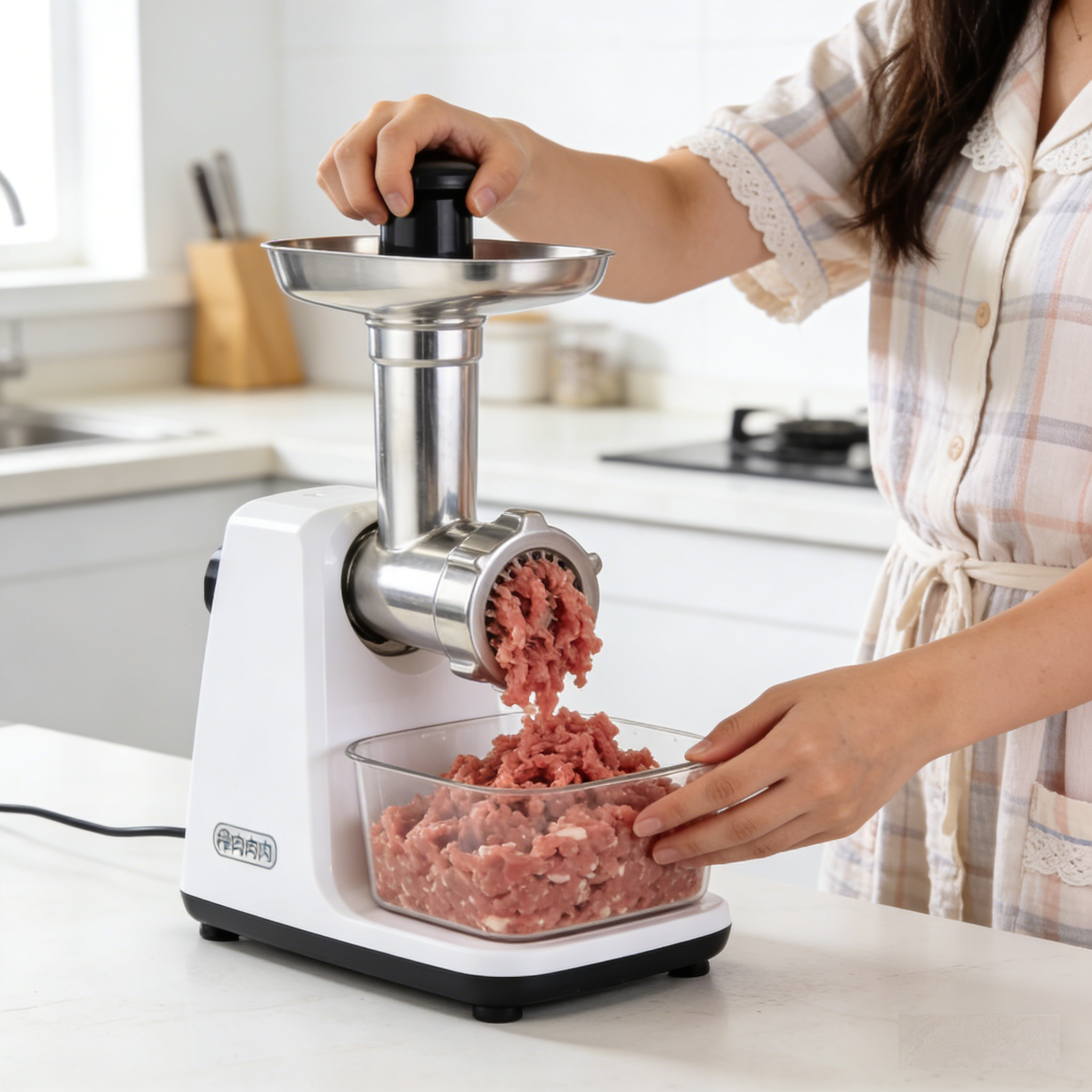 3-in-1 Compact Meat Grinder: Effortless Grinding for Fresh, Healthy Homemade Meals