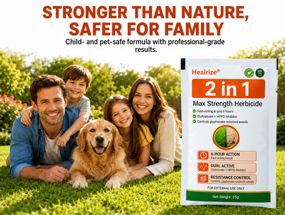 🌿US 𝙊𝙛𝙛𝙞𝙘𝙞𝙖𝙡 𝙎𝙩𝙤𝙧𝙚 | Healrize® 2-in-1 Max Strength Herbicide:𝐅𝐚𝐬𝐭 𝐀𝐜𝐭𝐢𝐧𝐠 𝐑𝐞𝐬𝐮𝐥𝐭𝐬 on Glyphosate-Resistant Weeds🌞