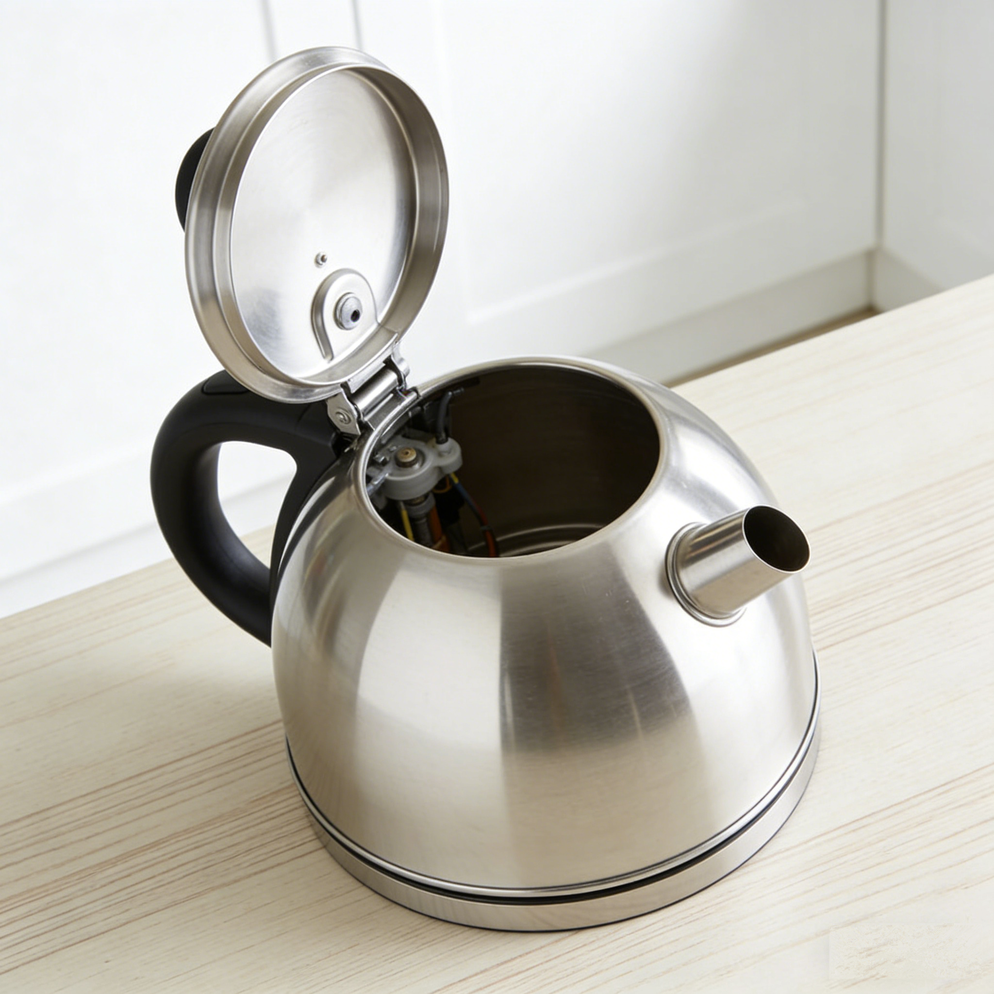 Sleek Ergonomic Rapid-Boil Electric Kettle: Premium Kitchen Solution for Precise Temperature Management