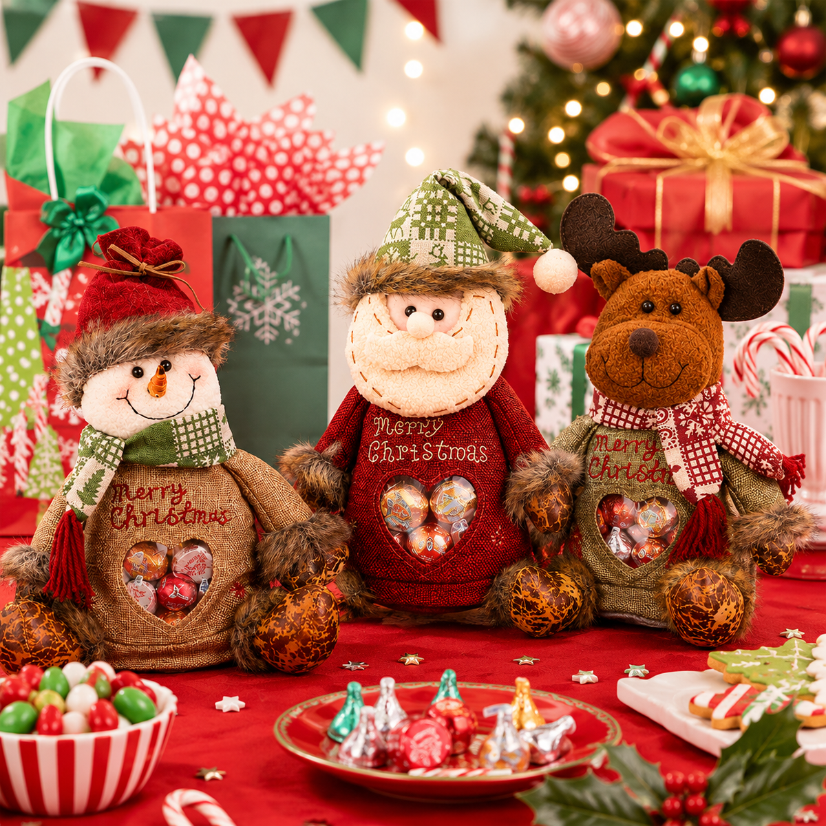 🥯🥯Special Offer: 30% off the second zippered Christmas bag🥯🥯