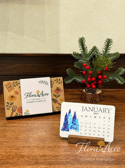 ✨Early Holiday Sale 50% OFF🌱Eco-Friendly Plantable “Timeless” Seed Calendar 2027🌞