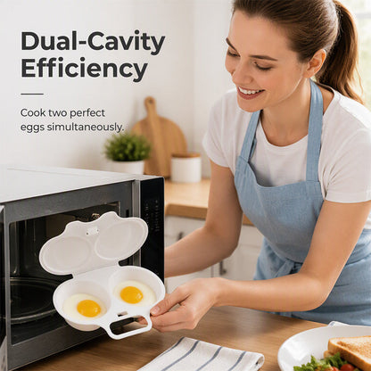 🥚🔥Limited-Time Buy 1 Get 1 Free ⏱️ Healrize® Microwave Egg Cooker – Perfect poached eggs in 2 mins, no oil & splash-proof – Quick, healthy & mess-free breakfast 🎁
