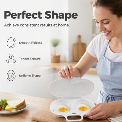 🥚🔥Limited-Time Buy 1 Get 1 Free ⏱️ Healrize® Microwave Egg Cooker – Perfect poached eggs in 2 mins, no oil & splash-proof – Quick, healthy & mess-free breakfast 🎁